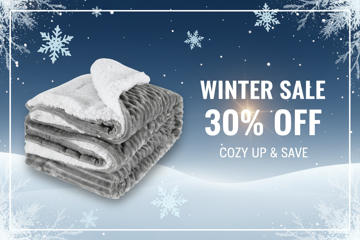Winter Sale Banner 30% Off